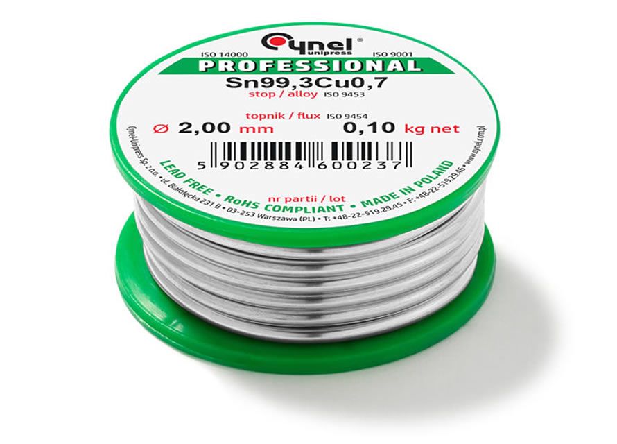 Sn99,3Cu0,7 EVO11 - 2mm - 100g